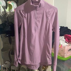 Purple Athletic Long Sleeve Shirt
